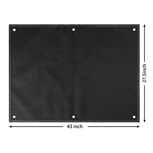 IronSeals Tactical Board Patch Organizer Holder Display with Loop Surface, Steel Ring and Flag Patch - Thumbnail 5