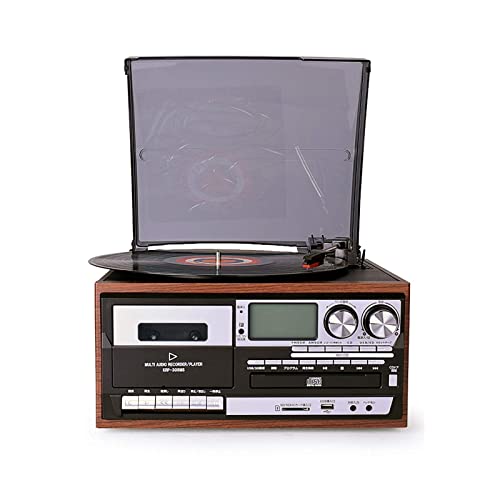 Umaxa Platine Tourne-Disque Haut-Parleur Lecteur 3 Vitesses Bois rétro phonographe, Support pour enregistreur de Fonction Bluetooth Bonjour - Les Beatles, Paul McCartney, John Lennon, RIngo Starr, George Harrison Umaxa Platine Tourne-Disque Haut-Parleur Lecteur 3 Vitesses Bois rétro phonographe, Support pour enregistreur de Fonction Bluetooth Bonjour
