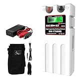 @NSS ダイワ シマノ 電動リール用 バッテリー 充電器 カバー 3点セット 14.8V 10400mAh パナソニセル (ホワイト)