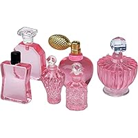 ミニチュア　女性用香水コレクション いろいろな香水 28本　飾り棚付き ミニチュア 女性用香水コレクション いろいろな香水 28本 飾り棚付き