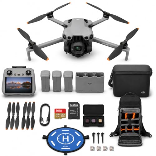 DJI Mini 5 Pro Fly More PLUS Combo Drone with RC 2 Controller, 3 Batteries, Drone with Camera,...