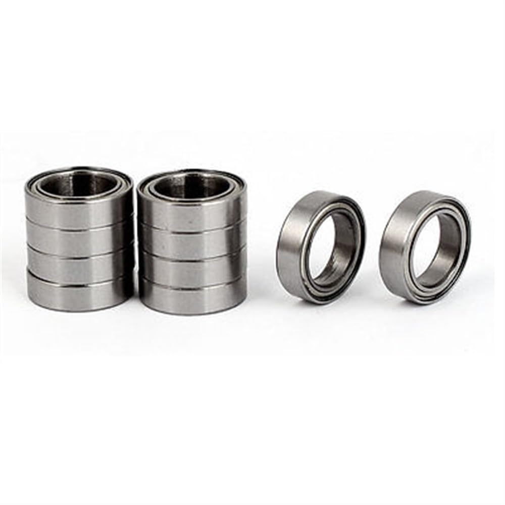 WTEPNQQDI ZZ6700 Deep Groove Ball Bearing 15mm OD 10mm Bore Diameter 10pcs