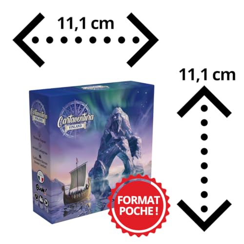 Blackrock Games Blam! Cartaventura : Vinland • Jeu de société narratif - Jeu coopératif - en Famille, Entre Amis ou en Solo - De 1 à 6 Joueurs - Dès 10 Ans - 60 Minutes