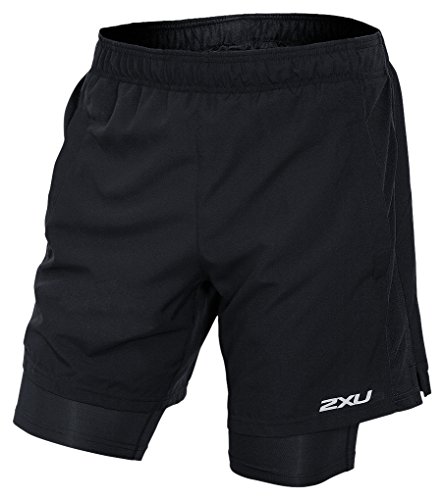 2XU Mens Pace 7 Inch 2 in 1 Short