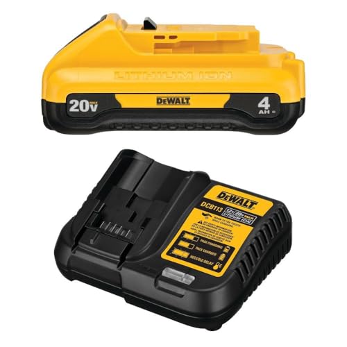 20V MAX* Battery, Compact Starter Kit, 4.0-Ah () - DeWALT DCB240C