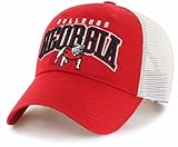 Officially Licensed University Georgia Hat Adjustable Bulldogs Relaxed Fit Mesh Trucker Cap (Multicolor)
