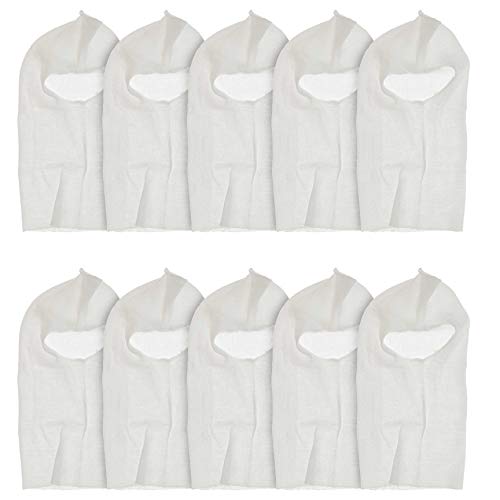 TCP Global Premium Painter's Head Sock (10 Pack) Soft Stretch Cotton Hood