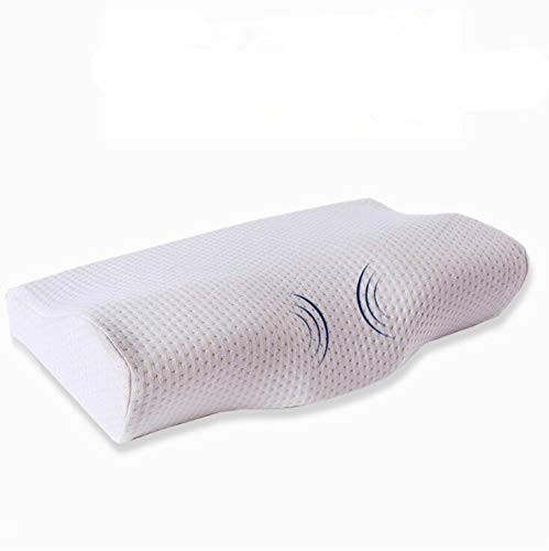 yywl Almohada Ortotex Magnetic Blanco Color Cuello Almohada de Memoria Lenta Rebote Espuma Memoria Cervical Salud Cuidado Liberación de Dolor Liberación