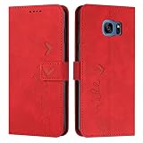 【Cuero de PU de Alta Calidad y Carcasa Interior de TPU Suave】La funda Samsung Galaxy S7 está hecha de piel sintética hecha a mano con un tacto delicado y la capa exterior de piel evita eficazmente los arañazos y la suciedad. La carcasa interior de TPU suave está firmemente adherida al interior de la Funda cuero con bordes amortiguadores para evitar caídas y golpes.