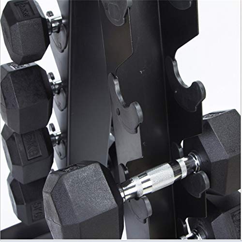 Dumbbell Rack Heavy Duty Steel Stand Weight Holder Rack For Dumbbells-5 Tier Rack (600Lb Capacity) #TOP5