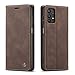 Kowauri Flip Case for Galaxy A32 5G [NOT Compatible with Galaxy A32 4G],Leather Wallet Case Classic Design with Card Slot and Magnetic Closure Flip Fold Case for Samsung Galaxy A32 5G (Coffee)