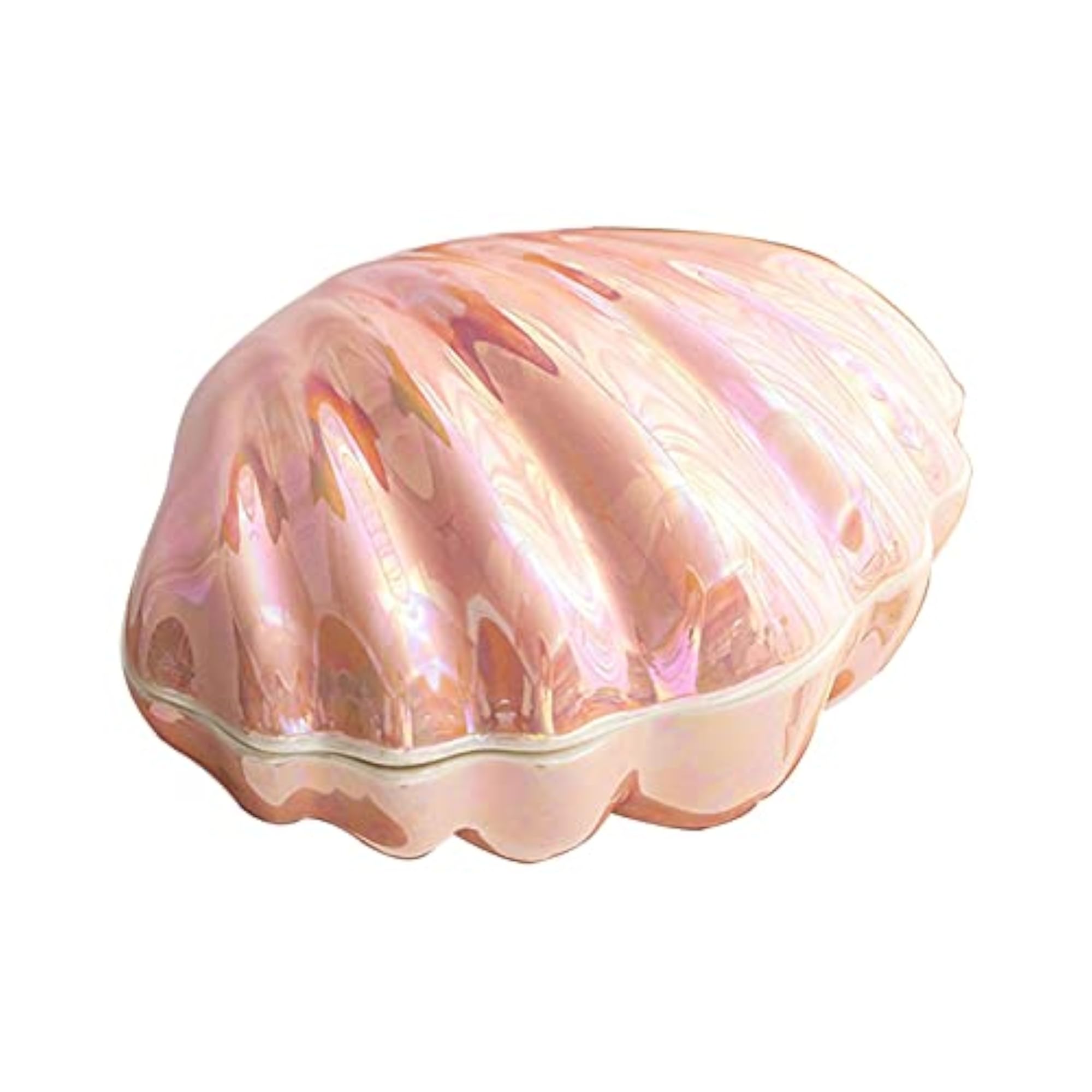 Pink Jewelry Box for Necklaces and Pendants, Desktop Decor