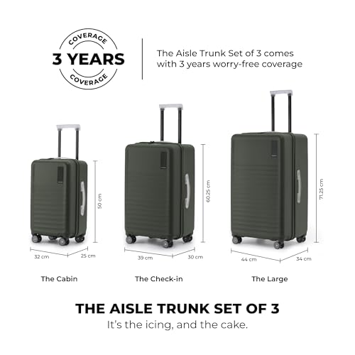 MOKOBARA The Aisle Trunk Luggage Set Cabin 55cm Medium 65cm Large 76cm Polycarbonate - Image 6 of 6