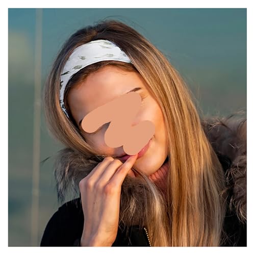 Banda para el cabello deportiva unisex transpirable elástica verde 4