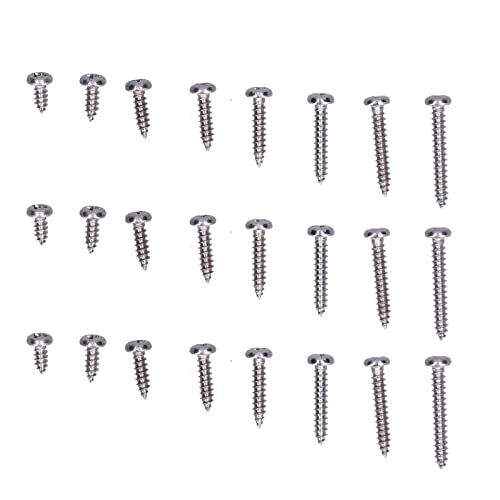 Tornillos de cabeza pan M3 autoperforantes acero 304 200 piezas miniatura 7