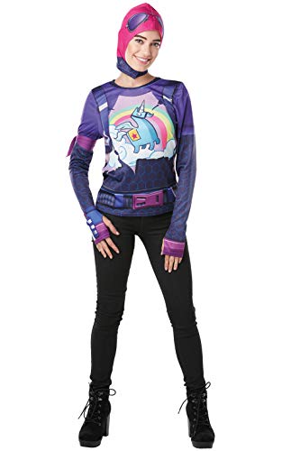 Fortnite - Disfraz camiseta Brite Bomber para adulto, talla L (Rubies 300192-L)