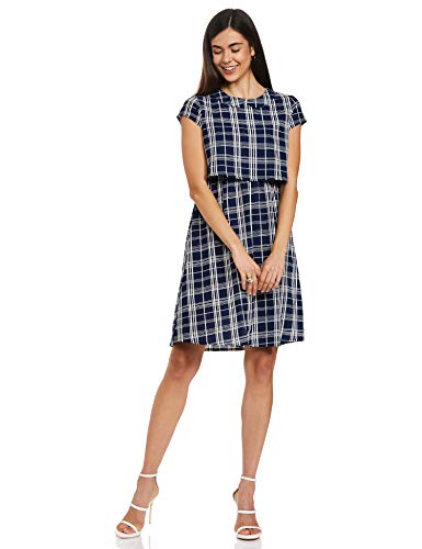 Image of EASYBUY Rayon Fit and Flare Dress