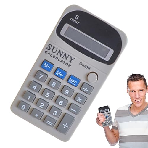 itrimaka Farce choquants,Jouet Blague Compteur Calculatrice électrique | Funny Tricky Toys for April Fools Day Cadeaux pour Adultes, Adolescents garçons, Adolescentes