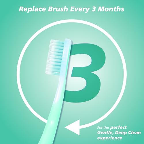 Image of Enshine Expert Protection Toothbrush for Adults - Pack of 4 | Double-Tapered Ultra Soft PBT Bristles | Premium Tooth Brush Set for Sensitive Gums | Deep Gum-Line Plaque Removal | Manual Toothbrush with Non-Slip Grip Multicolor