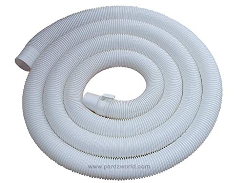 Image of PARDZWORLD Three Meter(3) Fully & Semi Automatic Toploading Washing Machine Flexible Waste Water Outlet Drain Hose Pipe /Extension Pipe (3m)