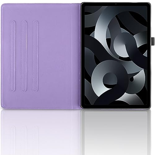 Coque iPad 10e/11e violette : étui pliable pour le télétravail - 5