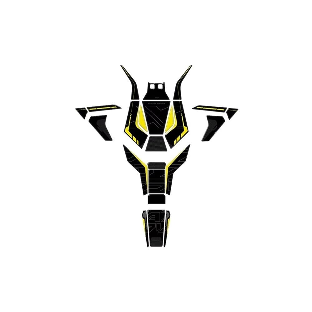 Dingyig Color1 Motorcycle Stickers Tank Pad For X-Adv 750 With For X Adv 2025(Color1)