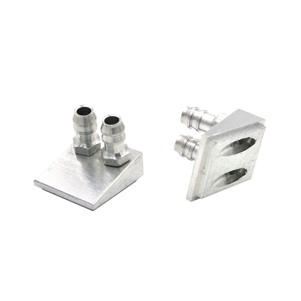 GAGALU1 Piece RC Ship Bottom Dual Water Inlet Wiper Water Pick Up M6 Nozzle Nipples Spare Parts for RC Boat with Full Immersion Rudder