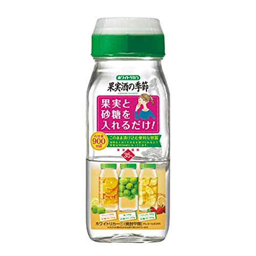 Amazon.co.jp: ホワイトタカラ 果実酒の季節デカンタ 35度 [瓶] 900ml