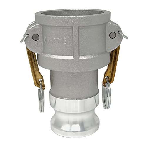 Gloxco Aluminum Type DA Cam and Groove Hose Fitting, Reducer, 2