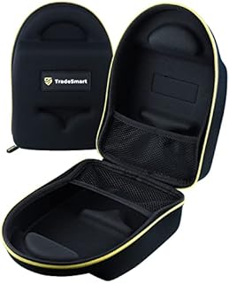 TRADESMART Strong Carrying Case - Universal Case for Earmuffs & Glasses - Howard Leight, Peltor, MSA, Walker Razor, Caldwell