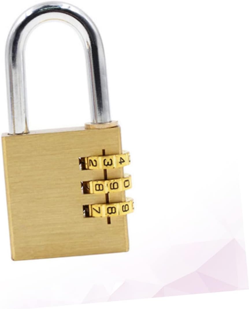 Outanaya 1pc Combination Padlock Number Lock for Luggage Suitcase and Backpack Secure Your Easy Password Setting