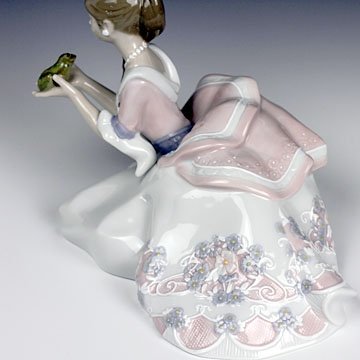 Amazon.co.jp: リヤドロ(Lladro) ファンタジー お姫様とカエル No.8718