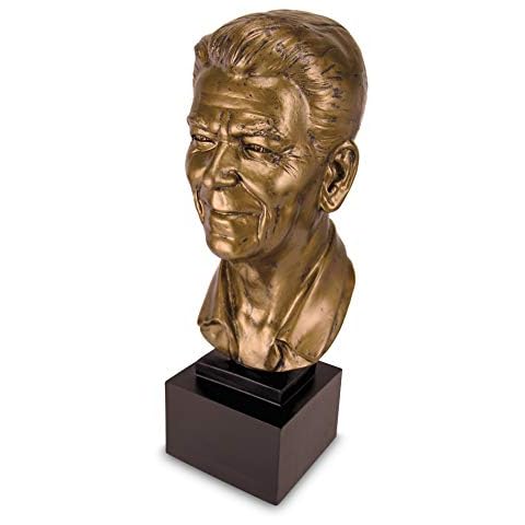 Reagan Bronze Patina Bust Cover
