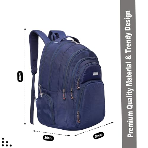 Image of FIREHORSE Ajax Anti theft bag | Durable Laptop Backpack for Men & Women - Water-Resistant Travel Backpack | Padded Compartments for Work, School & College | 45L
