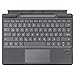 Produktbild MoKo Touchpad Tastatur für Microsoft Surface Pro 9 & Pro 9 5G 2022/Pro 8 2021/Pro X 13", QWERTZ Layout Kabellose Tastatur mit Stifthalter Integriertem Wiederaufladbaren Akku Bluetooth Keyboard, Grau