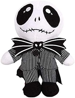 Nupaque Nightmare Before Christmas Doll, Jack Skelli-ngton Plush Stuffed Toys,Plush Doll Devil Skull Spoof Toy Doll Christmas Doll Doll Christmas Halloween Decoration Plush Soft Toys Gift
