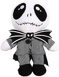 Nupaque Nightmare Before Christmas Doll, Jack Skelli-ngton Plush Stuffed Toys,Plush Doll Devil Skull Spoof Toy Doll Christmas Doll Doll Christmas Halloween Decoration Plush Soft Toys Gift