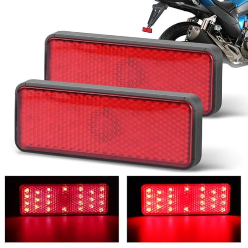 Luz freno giro para motocicleta que soluciona la falta de visibilidad trasera 2uds 6
