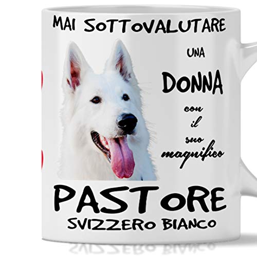 Tazza Pastore Svizzero Bianco per Colazione, The