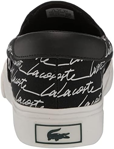 Lacoste Women's Jump Serve Sneaker, Black/Off White, 6.5 | Image 2
