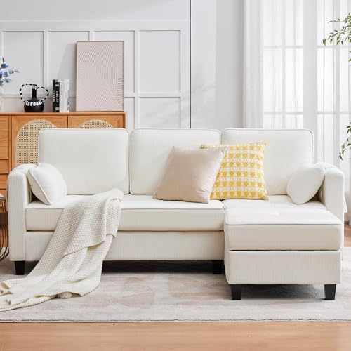 MAGIC UNION Convertible Sectional Couches for Living Room - Small