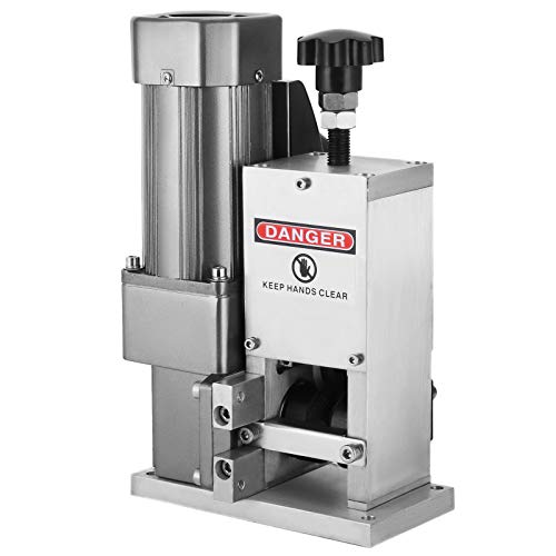 BestEquip Cable Wire Stripping Machine 0.06-0.98 Inch Diameter Wire Stripping Machine 1 Cutting Blade Electric Wire Stripping Machine for Cutting and Stripping Scrap Copper Wire