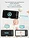 GHB Babyphone mit Kamera 5 Zoll 720P HD Display mit bis zu 168h Akkulaufzeit im VOX Schlafmodus Gegensprechen Nachtsicht und Temperaturanzeige