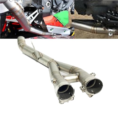 Tuyau intermédiaire échappement YAMAHA YZF R1 silencieux moto MT-10 2015-2021