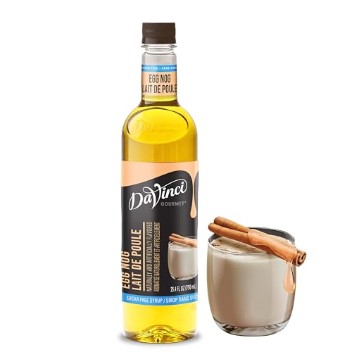 Image of DaVinci Gourmet Sugar-Free Egg Nog Syrup, 25.4 Fluid Ounces (Pack of 1)