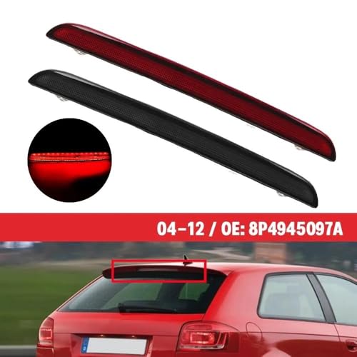 LED-Bremsleuchte, dritte Bremsleuchte, hoch angebrachte Warnleuchte, Rücklicht für Audi A3, S3 und RS3 (2004–2012), Bremszubehör 8P4945097A