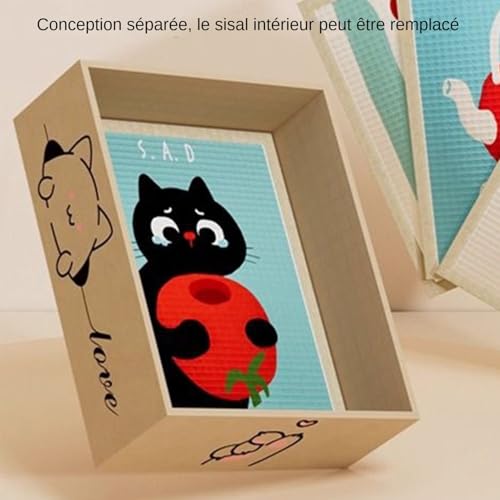 Panneau à griffes pour chat : offrez un espace de bonheur à votre chaton - 8