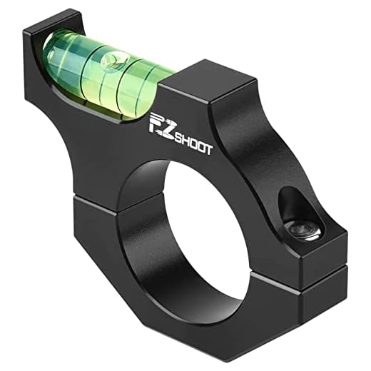 EZshoot Scope Level Precise Calibration, 30mm Scope Bubble Level Aluminum Scope Leveling Kit Anti Cant Rifle Scope Level
