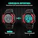 Imagen de SKMEI Reloj digital para hombre con esfera grande