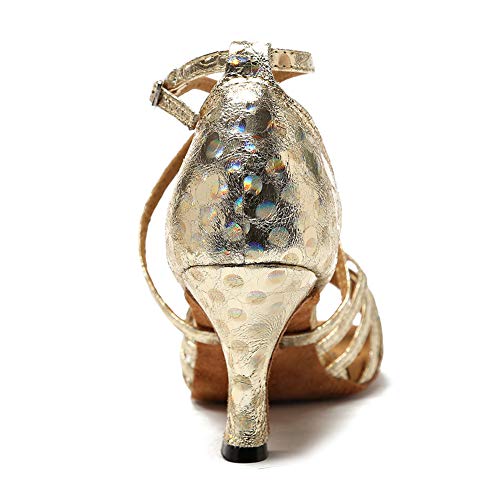 SWDZM Scarpe da Ballo Latino Donna,Scarpe da